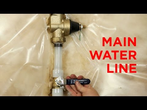 The Main Water Line to Your House and How it Works