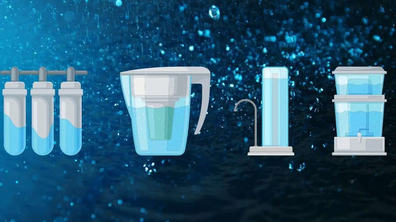 types of water filters 1