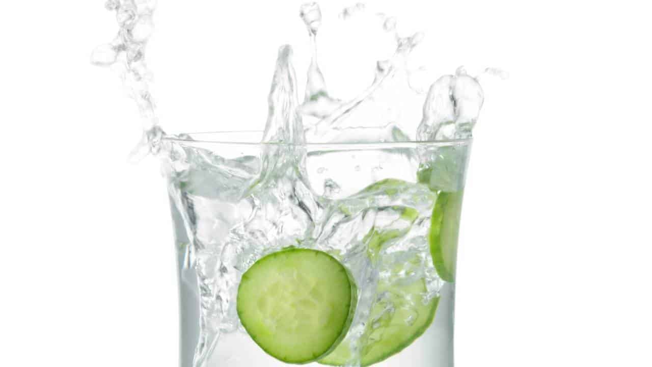 cucumber infused alkaline water