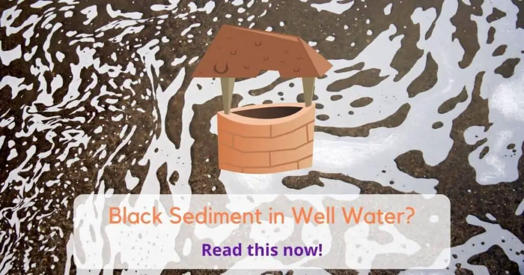 Black Sediment in Well Water?
