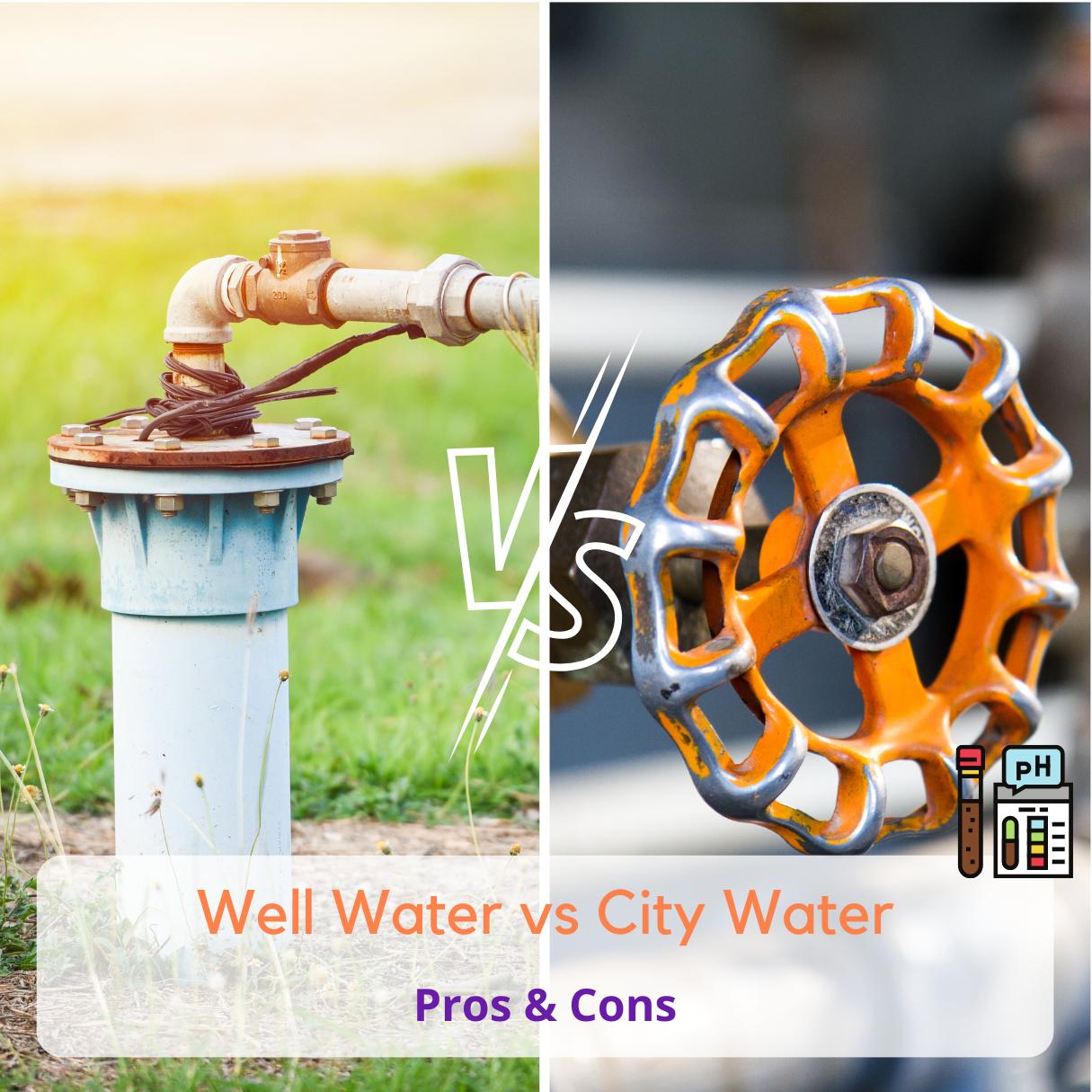 Well Water vs City Water: Pros & Cons