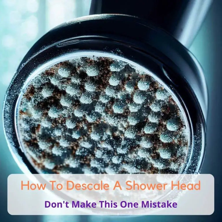 How To Descale A Shower Head (Don’t Make This Mistake)